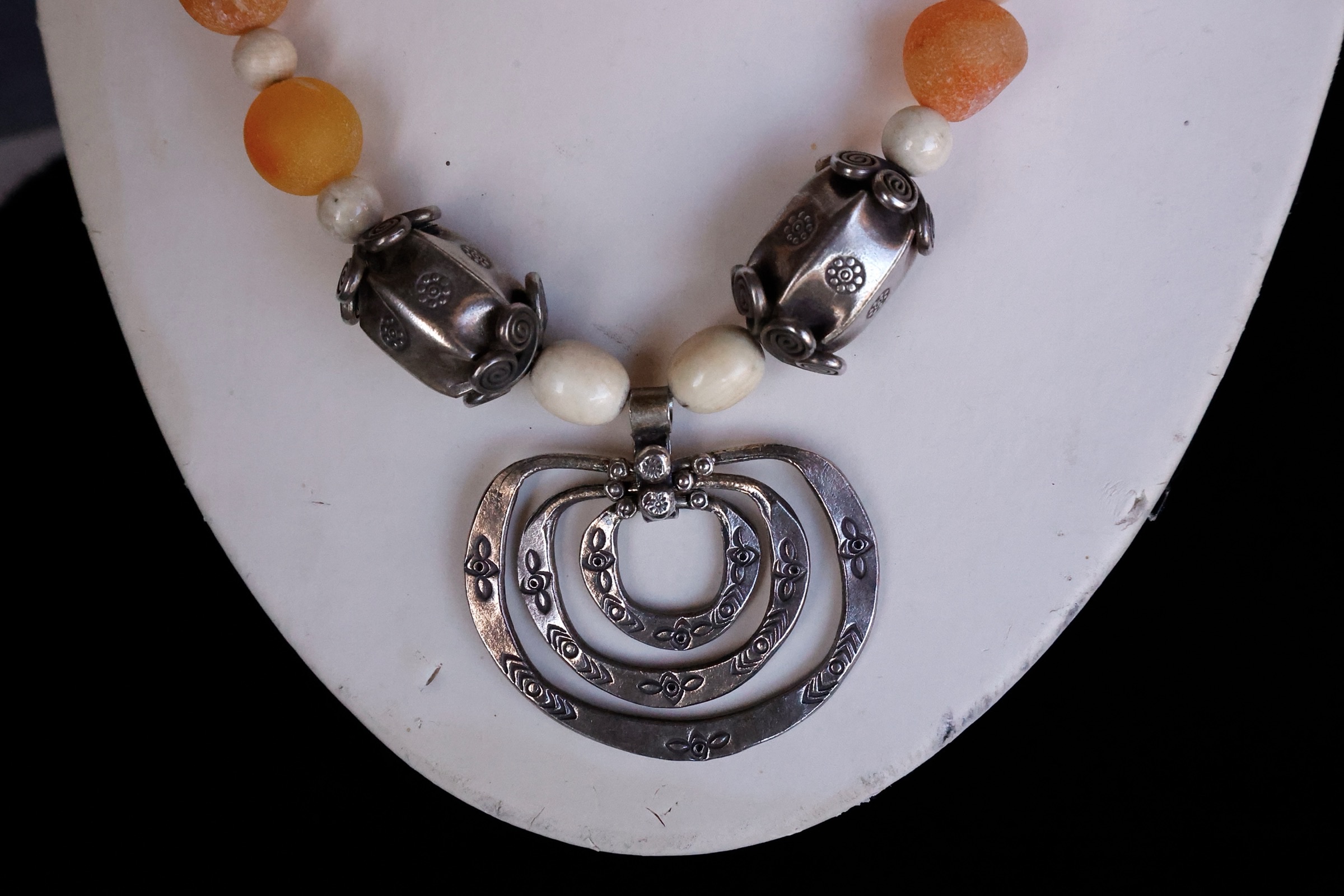 3 Ring Sterling Pendant - Image 2