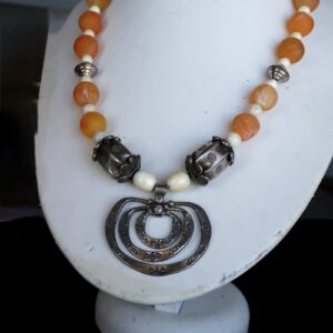 3 Ring Sterling Pendant