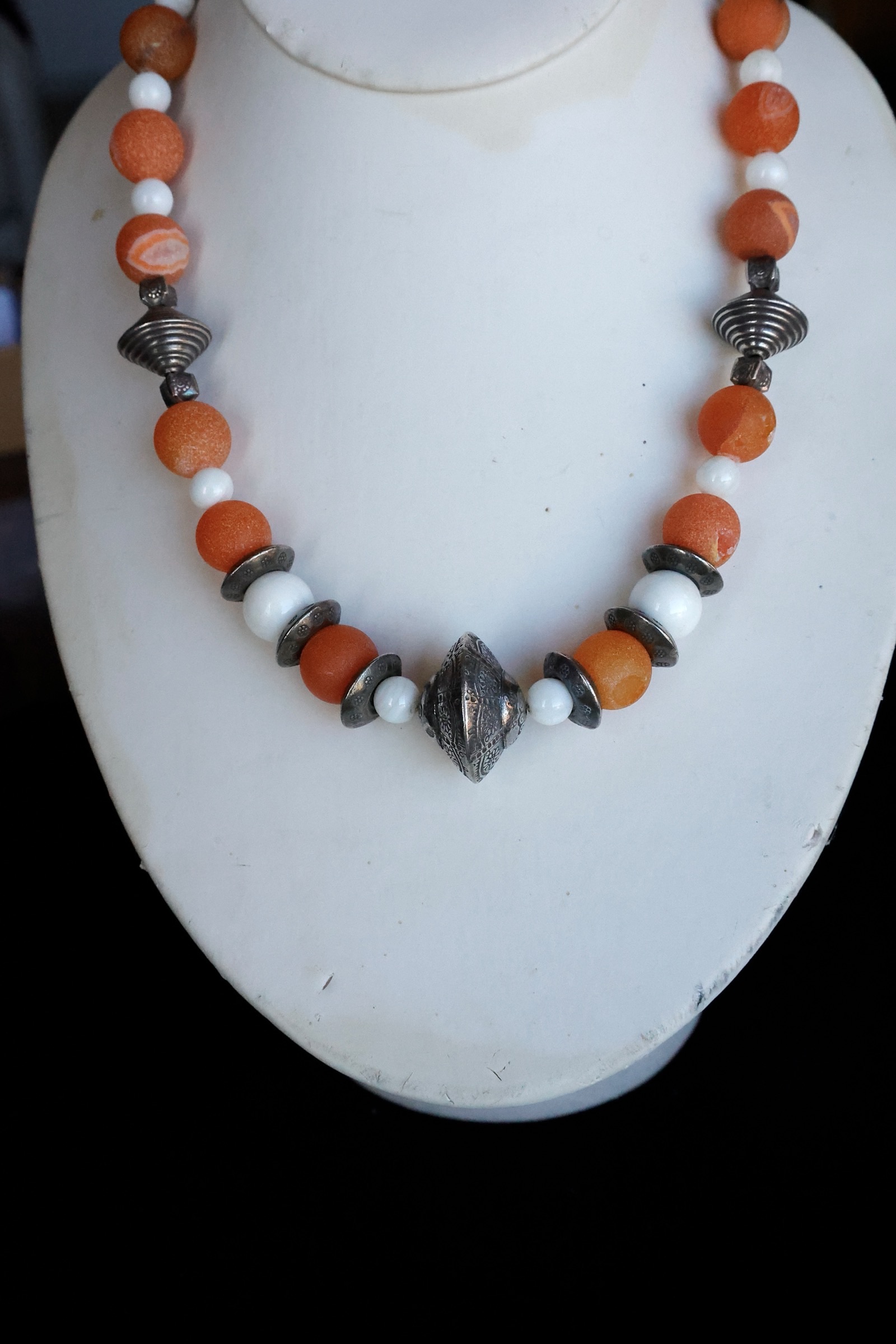 Antique Silver Beads - Image 2