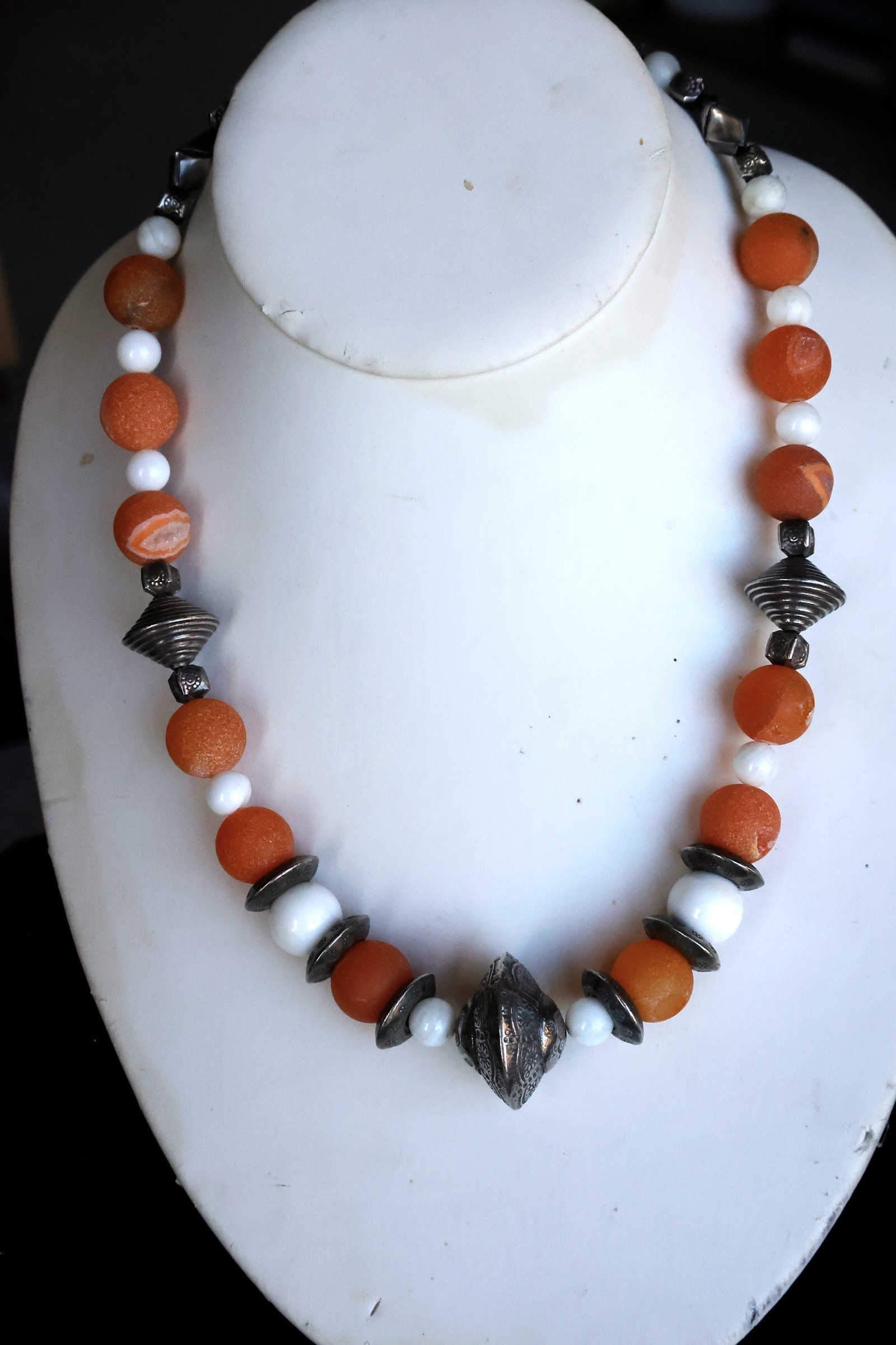Antique Silver Beads
